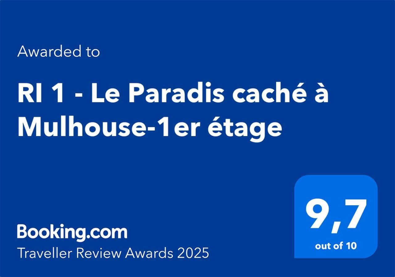Ri 1 - F3 Le Paradis Cache A Mulhouse-1 A 5 Personnes Exteriör bild
